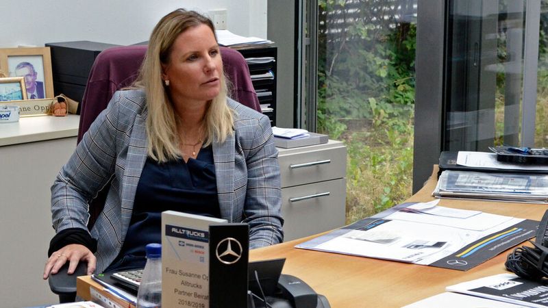 Susanne Oppel, Geschäftsführerin des Autohauses Oppel.