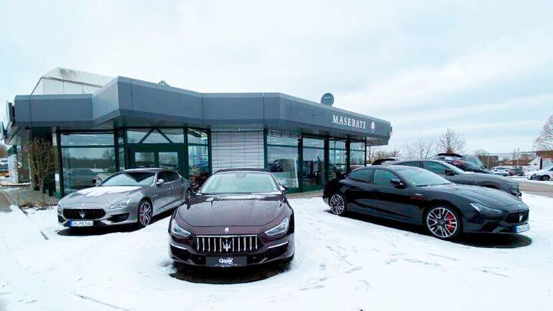 Die neue Maserati-Vertretung zwischen Nürnberg und Ansbach.