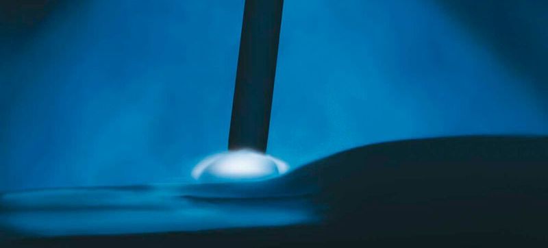Beim Fine Weld-Verfahren zeichnet sich der stabile Lichtbogen durch eine optimale Spaltüberbrückbarkeit aus und ist in allen Schweißpositionen beherrschbar.