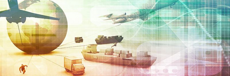 Der globale Warentransport mit seinen ineinander verzahnten Lieferketten stellt die Logistik- und Produktionsprozesse vor große Herausforderungen.