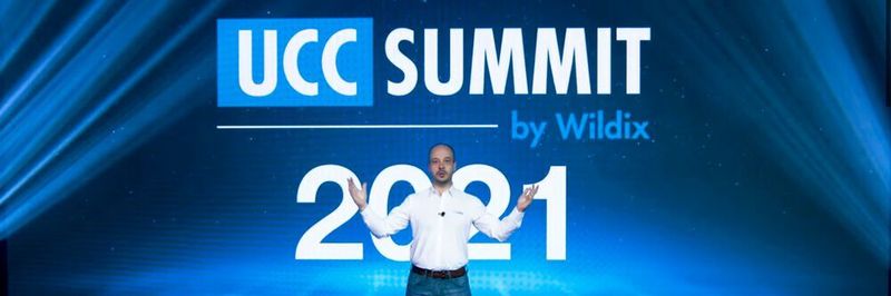 Steve Osler, CEO bei Wildix auf dem virteullen UCC-Summit 2021.