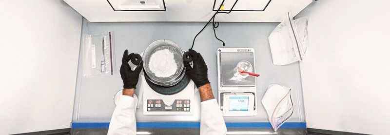 Abb.1: Laborabzug für Aerosol-belastete Arbeitsplätze