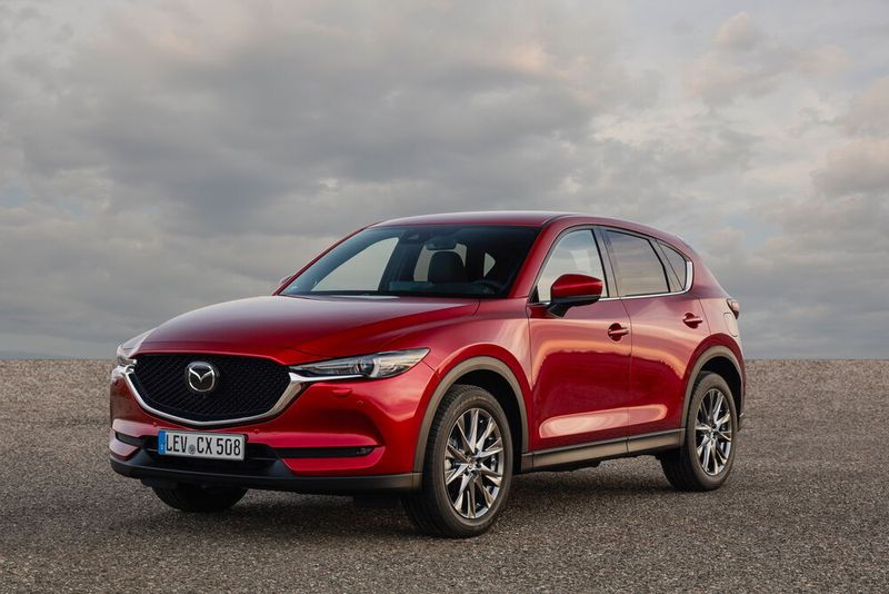 Auch im Modelljahr 2021 ist der Mazda CX-5 eine gefällige Erscheinung.