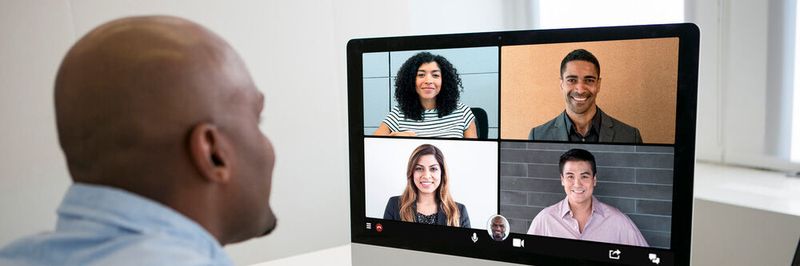 Derzeit sind Videokonferenzen oft die einzige Möglichkeit, mit Kunden und Kollegen in Kontakt zu bleiben.