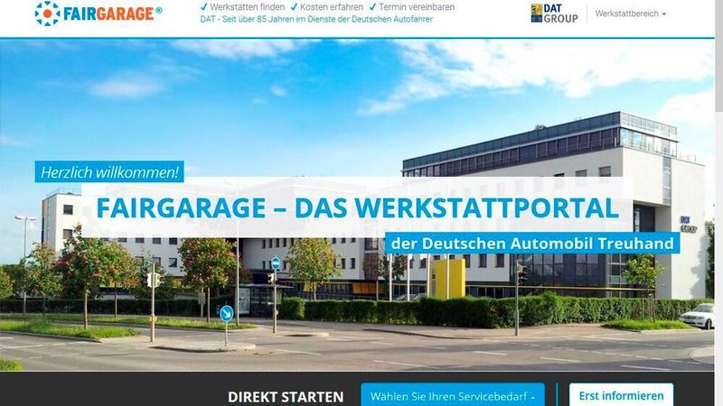 Mit der neuen Funktion „Werkstattsuche“ will Fairgarage 2021 für mehr Kundenkontakte sorgen.