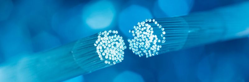 Ein Glasfaser-Anschluss soll für High-Speed-Internet sorgen.