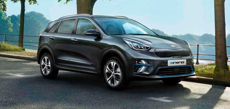 Das Elektroauto eNiro des südkoreanischen Herstellers Kia. Laut Berichten einer südkoreanischen Tageszeitung stehen Apple und Kia kurz vor einer Partnerschaft zur Fertigung eines voll elektrischen "AppleCars".