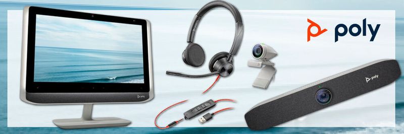 Die Neuheiten der P-Serie von Poly: die Poly Studio P5-Webcam, die Studio P15-Videobar und das Studio P21-Display. Zudem gibt es mit dem Poly Studio P5 Kit ein Bundle aus einer Kamera- und einer Audiolösung.