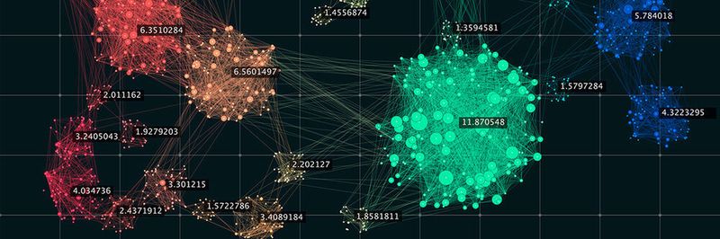 Die Graphenanalyse, auch Netzwerkanalyse genannt, schafft eine mathematische Abbildung eines Netzwerks und damit die Möglichkeit, Vorgänge zu simulieren und Vorhersagen zu treffen.