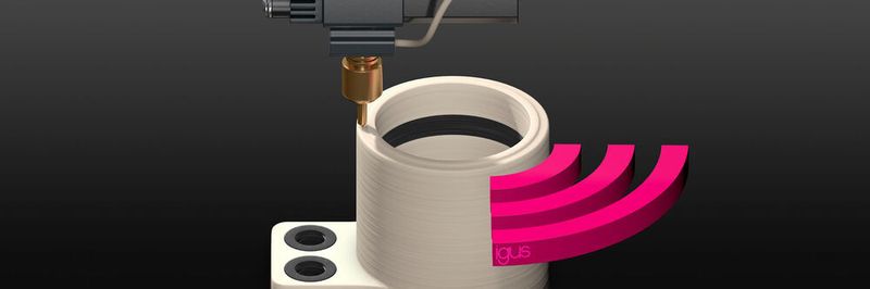 In 3D-gefertigte Bauteile kann Intelligenz gedruckt werden. So wird vorausschauende Wartung auch bei individuellen Verschleißteilen möglich.