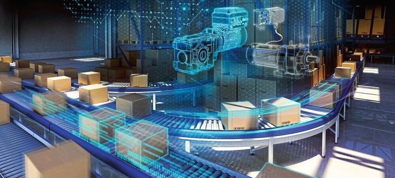 Im Bereich der Intralogistik eignen sich Getriebemotoren vor allem für Fördertechnik-Applikationen.