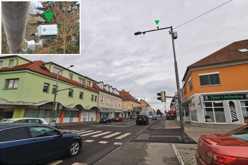 An ausgewählten Kreuzungen in Österreich werden Lidar-Sensoren von Cepton installiert. Damit soll der Verkehrsfluss ermittelt werden und die gewonnenen Daten für Test zum Einsatz kommen.