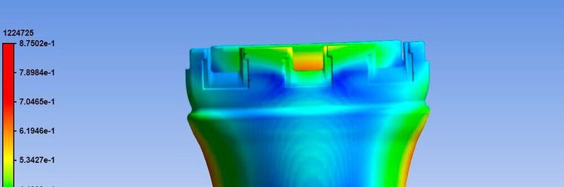 Ansys Additive sagt den nach dem Druck validierten Verzug voraus.