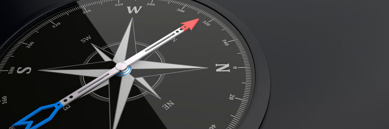 Like a compass manufacturer partners to help discover the way to new fields of business.