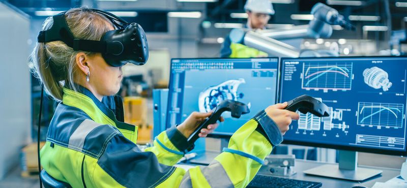 Die Interaktion mit dem Antriebssystem wird durch Virtual Reality (VR) und Augmented Reality (AR) im gesamten Wertschöpfungsprozess beschleunigt und interaktiver – so eine der zwölf Thesen des ZVEI.