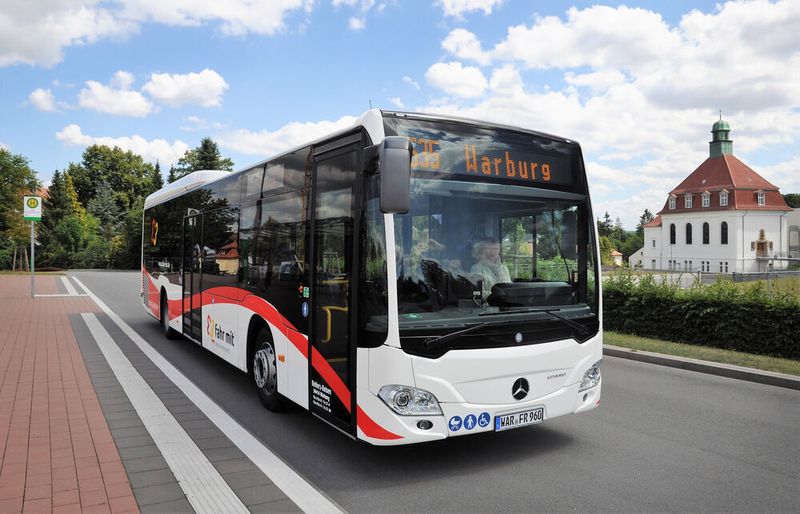 Der Citaro von Daimler verfügt über einen vollelektrischen Antrieb.