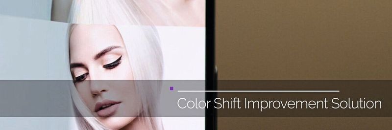 Gastgeber BenQ Materials zeigte eine spezielle Folie für Displays, um Reflexionen zu senken.