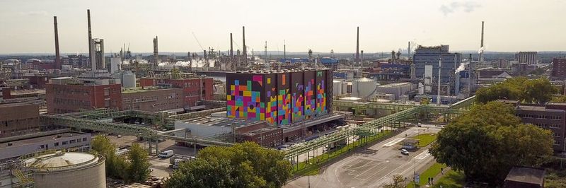 Produktionsstandort von Covestro im Chempark Dormagen