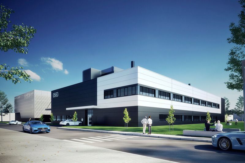 Mercedes-AMG „Technikum“ Affalterbach: Das Gebäude mit einer Gesamtfläche von über 5.000 Quadratmetern soll bis Ende 2022 bezugsfertig sein.