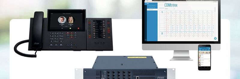 Mit dem Launch der SIP-basierten Comtrexx-Lösung bietet der ITK-Spezialist Auerswald jetzt ein modulares 360°-Portfolio für die moderne Geschäftskommunikation.