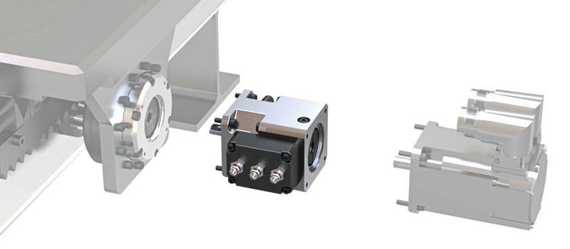 Die Nexsafe-Servobremsen wurden für das Abbremsen am Wellenende eines Servomotors oder zwischen Motor und Getriebe entwickelt.