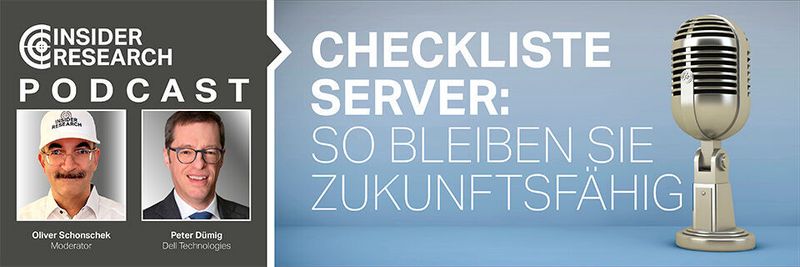 Checkliste Server: So bleiben Sie zukunftsfähig, ein Interview von Oliver Schonschek, Insider Research, mit Peter Dümig von Dell Technologies