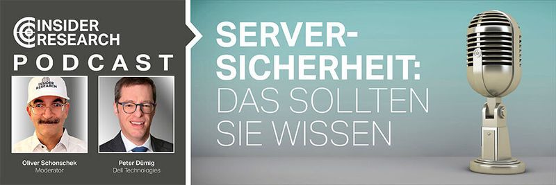 Server-Sicherheit: Das sollten Sie wissen, ein Interview von Oliver Schonschek, Insider Research, mit Peter Dümig von Dell Technologies
