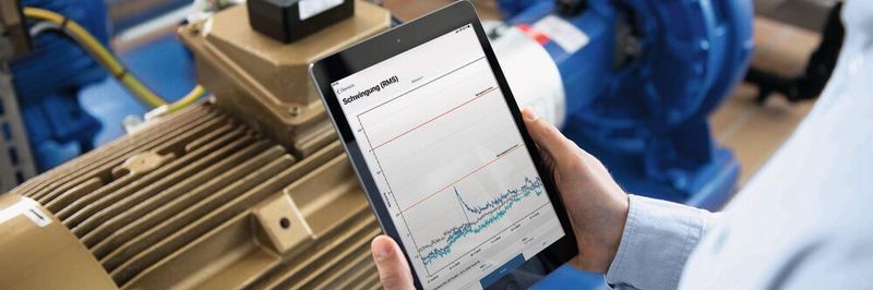 Mithilfe des KSB Guard und der dazugehörigen Datenschnittstelle erhalten Betreiber schnell wertvolle Zustandsinformationen z .B. über Pumpen.