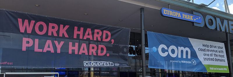 Eine nostalgische Momentaufnahme aus dem Jahr 2019, als das CloudFest im Europa-Park gewohnt stattfinden konnte.