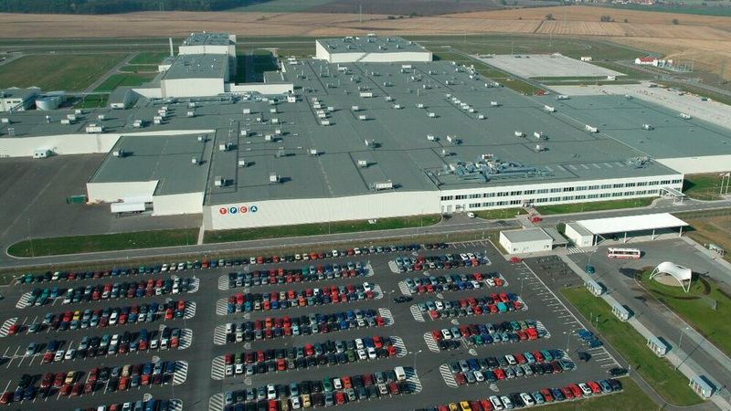 Toyota baut in Kolin aktuell den Aygo.