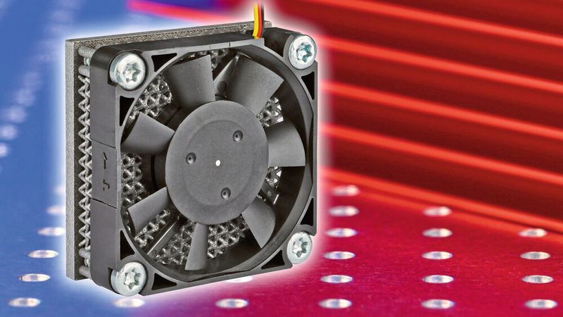 Kühlkörper: Mit dem 3D-gedruckten Kühlkörper 3DQler bietet Sepa maßgeschneiderte, kostengünstige Kühllösungen.