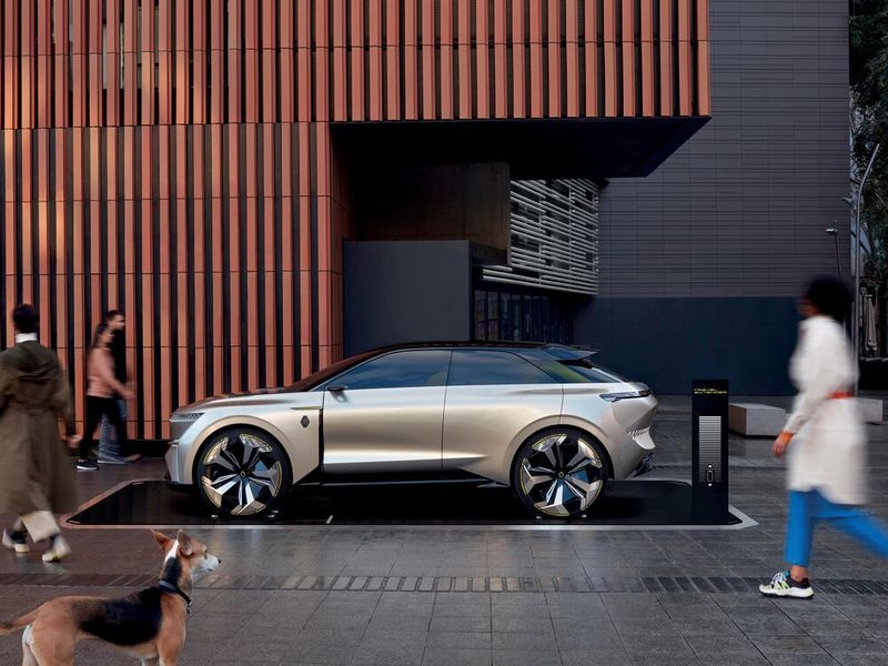 Das Morphoz Concept ist Renaults Idee vom autonomen Fahren.