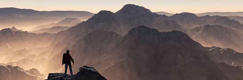 Berge beklimmen? Mit viel Erfahrung und den richtigen Begleitern ein Kinderspiel.