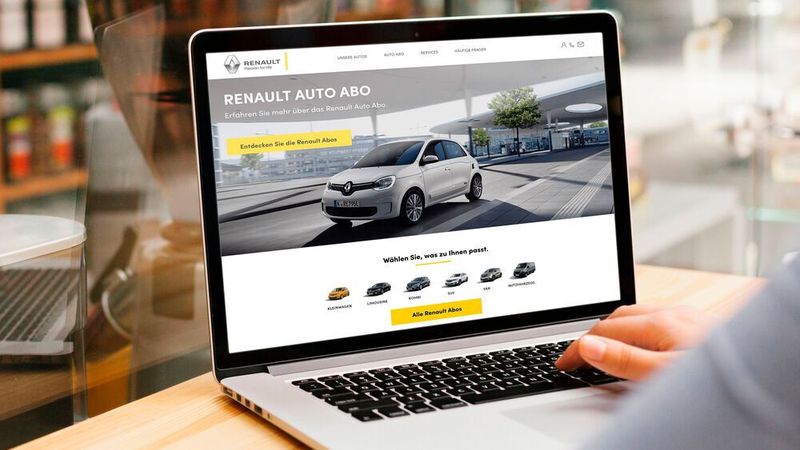 Ab Mai bietet Renault Fahrzeuge im Abo an.