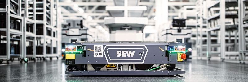 Mobile Systeme von SEW-Eurodrive, Nachfolger der klassischen FTS, ermöglichen innovative Lösungen in Produktion und Logistik für alle Branchen.