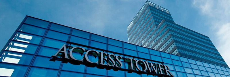 Im Mittelpunkt des Projekts steht der Frankfurter Access Tower.