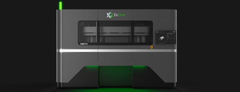 Der X1 160Pro ist nach Angaben von Exone das weltweit größte Binder-Jetting-System für Metall. Sein Bauraum beträgt 800 x 500 x 400 mm bzw. 160 Liter.