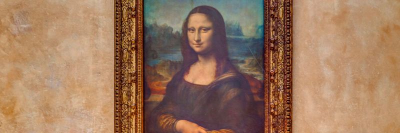 Das wohl bekannteste Werk im Louvre: Leonardo da Vincis „Mona Lisa“, die im Französischen „La Joconde“ heißt.