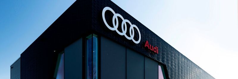 Für 23 Millionen Euro hat Audi in München-Trudering einen neuen Flagship-Store gebaut.