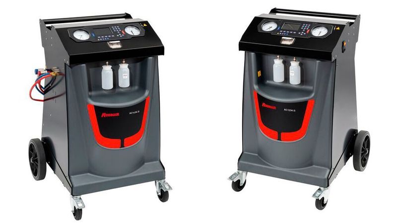 Die beiden neuen Klimaservicestationen AC1234-3i bzw. AC1x34-3i von Robinair fungieren als Einsteiger- bzw. Zweitgeräte.
