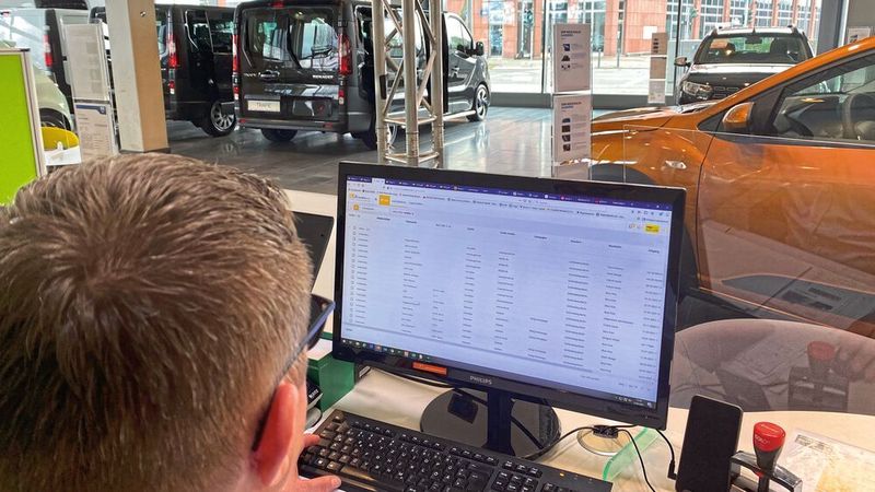 Für die Verkäufer des Autohauses König ist Car Liner Lead ein zentrales Arbeitsinstrument.