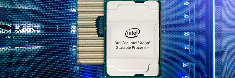 The Intel Xeon Scalable processors, 3. Generation from the Icel-Lake-SP family are intended for servers with one or two CPU sockets. The different models are equipped with up to 40 cores.