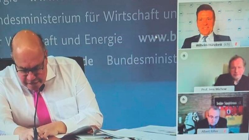 ZDK-Vizepräsident Wilhelm Hülsdonk nahm an einer Videokonferenz von Bundeswirtschaftsminister Peter Altmaier mit Wirtschaftsverbänden teil.