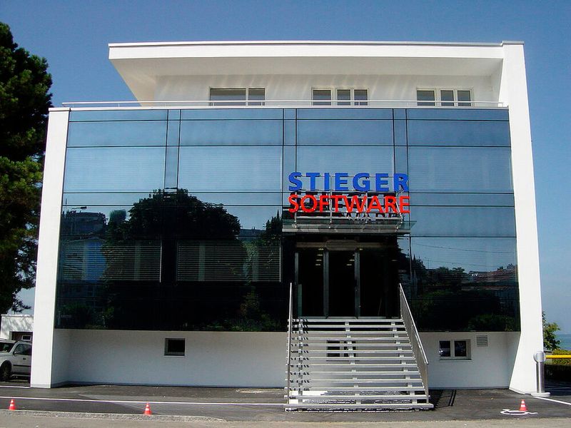 Die Zentrale von Stieger im schweizerischen Staad.