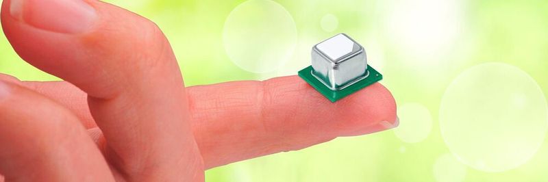 SCD4x von Sensirion: die selektiven CO2-Sensoren sind extrem klein.