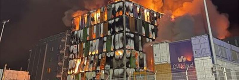 Der Brand bei OVHcloud in Straßburg sah nicht nur spektakulär aus, er hat auch wirtschaftlich verheerende Folgen.