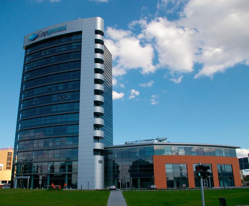 Altran firmiert künftig unter Campgemini Engineering. Im Bild: ein Firmengebäude von Capgemini im polnischen Krakau.