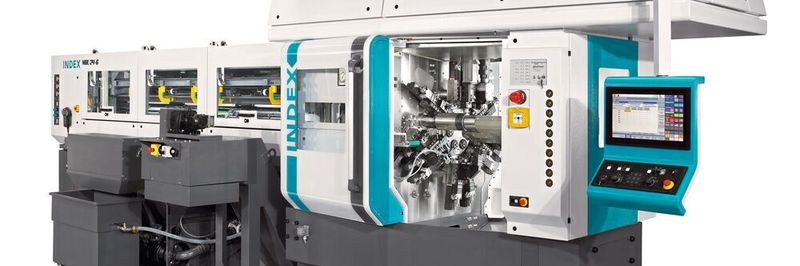 Der neue CNC-Mehrspindeldrehautomat MS24-6 von Index ist dank optimierter Rüstzeiten für eine wirtschaftliche Drehbearbeitung auch bei kleineren Losgrössen ausgelegt.