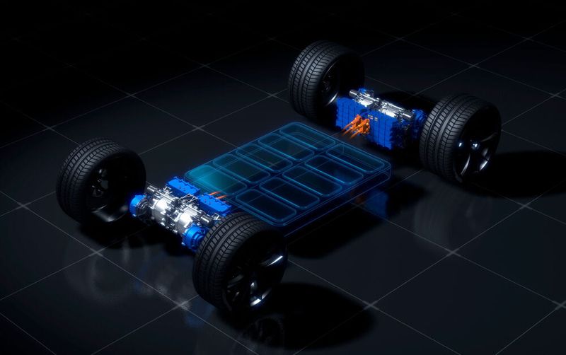 350 kW leistet ein neuer E-Motor von Yamaha. Bis zu vier Aggregate lassen sich in einem Auto integrieren.