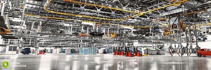 Simulation: Die BMW Group nutzt Omniverse für einen durchgängigen digitalen Zwilling einer ganzen Fabrik.